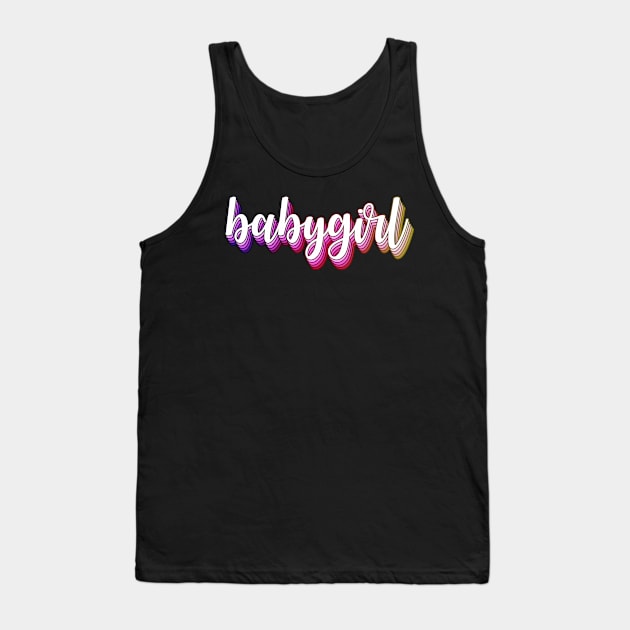 Babygirl Tank Top by sparkling-in-silence